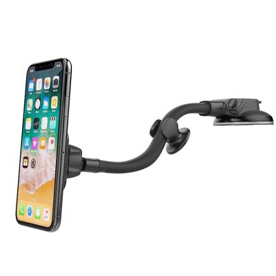 China Magnetic Car Phone Holder Suction Mount Cup Holder Dashboard Adjustable Phone Holder for sale