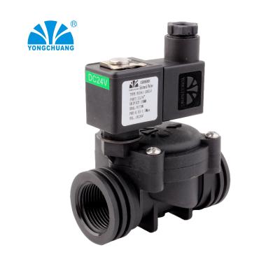 China Yongchuang High Pressure Class Nylon Plastic Valve 1/2'3/4' Fast Fit Type Food Grade for sale