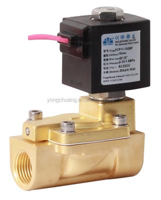 China General YCP11 CE Approved PTFE Diaphragm Steam Solenoid Valve for sale