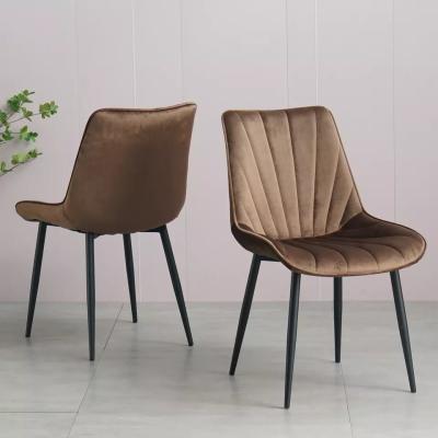 Chine Chaises de salle à manger capitonnées par cuir de résistance de fondu avec le siège de coussin de mousse à vendre