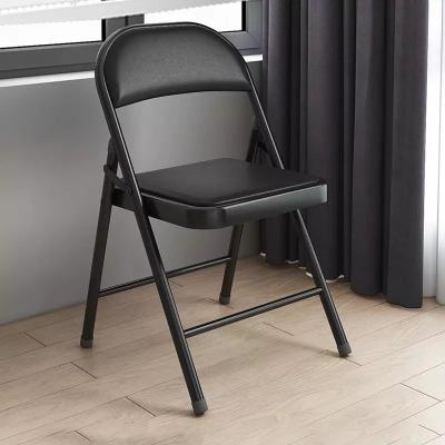 China Modern Restaurant Catering Metal Frame Folding Chair Powder Coated for sale