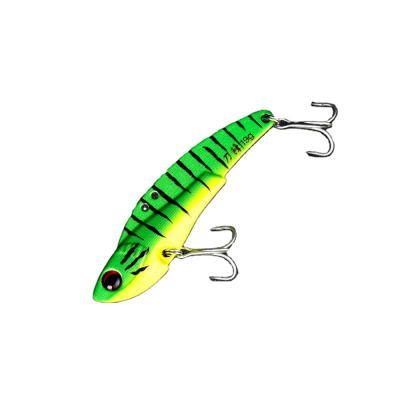 China ABS WHL 019 80mm Hard Bait 24g Metal Freshwater Blade Sinking VIB Vibration Lure Jerking Bait Fishing Hard Lure for sale