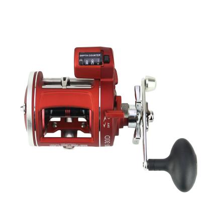 China Metal+plastic WFR021 5.2:1 3.8:1 Fishing Baitcast Fishing Reels Saltwater Conventional Basting Reel for sale