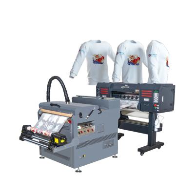 China Fluorescent T-Shirt Printing DTF Printer 60cm with Three 3200 Printheads and Output for sale