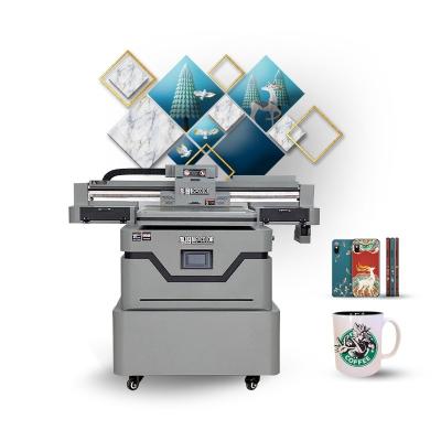 China Industriële UV-flatbedprinter voor grote grootte 60*90cm Operatiesysteemvenster7/8/9 Te koop