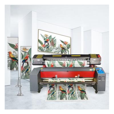 China Large Format Flex Banner Digital Textile Printer ZT1900 DH with High Speed Sublimation for sale