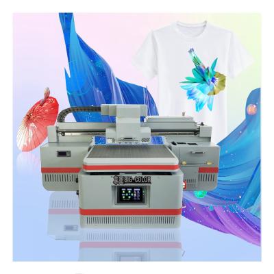 China Multicolor Flatbed Printer voor Logo Handelsmerk Druk op Telefoon Hoes Fles Bottel Bottel Te koop