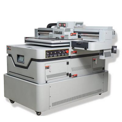 China UV Flatbed Printer A1 Size Suitable for Flat and Rotary Items UV Ink TX800 Print Head for sale