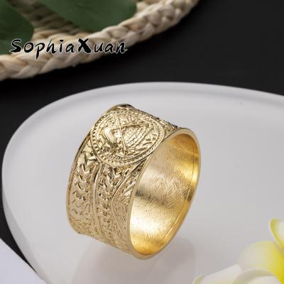 China SophiaXuan Junjian Hawaiian Newcomers Style Polynesian Jewelry Gold Plated Wide Width Hawaiian Bangles Bangles for sale