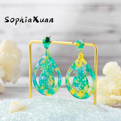 China Wholesale new hamilto tears fashion polynesian acrylic samoan hawaiian hawaiian jewelry from SophiaXuan for sale