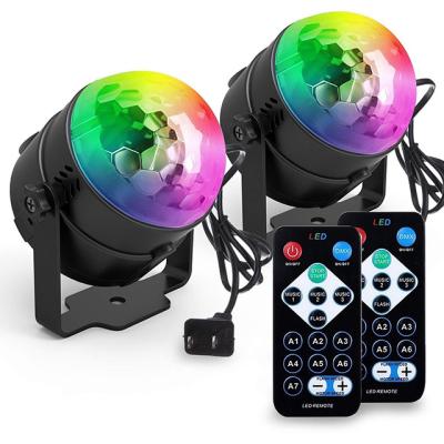 China LED Magic Ball Popular Sound Activated Crystal Mini USB Led Disco Ball Light For Birthday Party Bar Club Wedding for sale