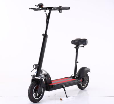 China 2021 wholesale10inch unisex foldable electric scooter with seat for adult for sale