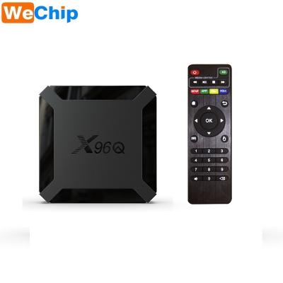 China Factory Price Allwinner H313 RAM 2GB ROM 16GB ROM Android 10 4K TV Box X96Q for sale