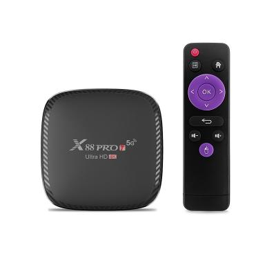 China 4K TV Box New Arrival Allwinner H313 Quad Core 2.4G/5G wifi Android 10 4K TV Box X88 Pro T for sale