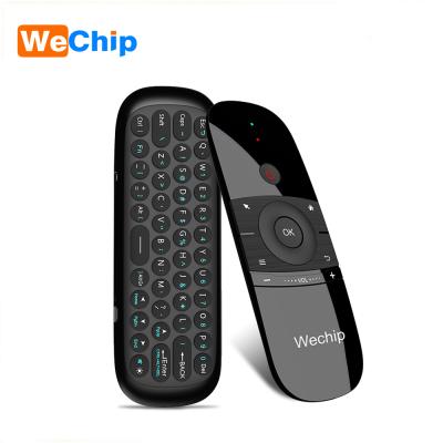 China wechip w1 smart mini keyboard air remote wireless remote laptop/desktop 2.4g/smart tv /android tv box for sale