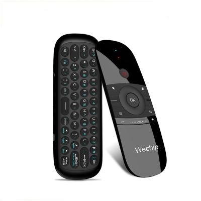 China Mechanical Chargeable Remote For Android TV Box Wechip W1 Air Mouse Keyboard For STB for sale