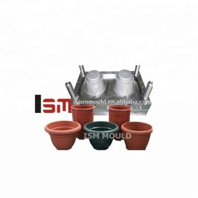 China Cheap injection plastic flowerpot mold plastic garden flower pot molds for sale