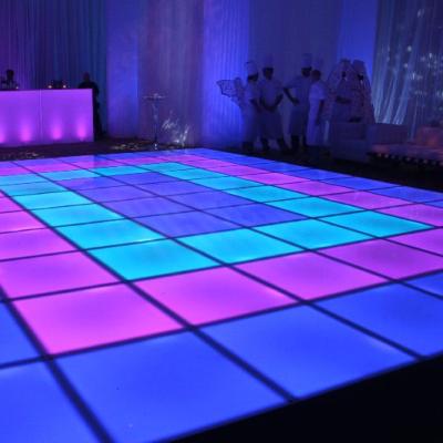 China Club Disco DJ Bar Stage Lighting LED DJ Dance Floor Style For BAR/Disco Night Light Music Play Bar Stage Dye Led Dance Floor for sale