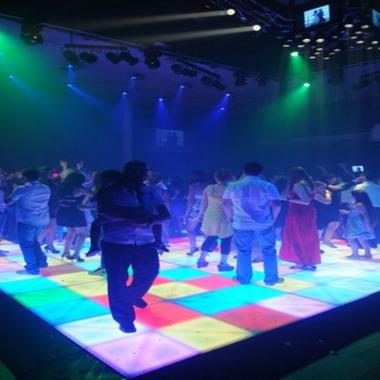 China Wedding disco party RGB LED 100*100cm pista De 1x1m pista panel baile Teja Teja for wedding stage for sale