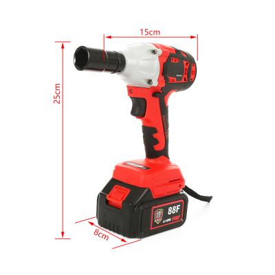 China Zj-2010 Cordless Brushless Rechargeable High Torque Li-ion 18V/20V Battery Electric Impact Wrench for sale