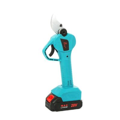 China Fruit vineyard lithium battery cordless electric shears tree pruning machine electric scissors garden shears for sale