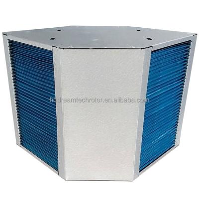 China Household ventilation system and industrial residential home ventilation system home use heat recovery aluminum foil plate recuperator core for sale