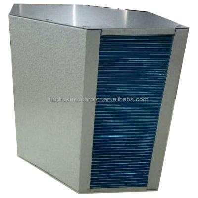 China Household Ventilation System And Industrial Zero Thick Ventilation System Energy Consumption Counterflow 0.13mm Aluminum Foils Plate Heat Exchanger Core for sale