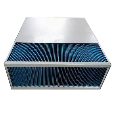 China Telecom cabinet outdoor cabinet aluminum foil heat recovery air to air hodrophilic core for sale