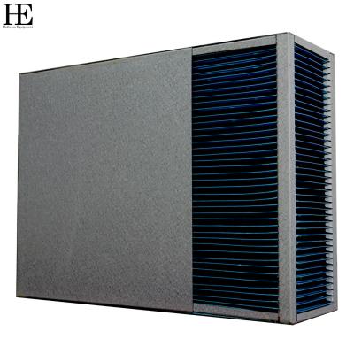 China Hotels Counter Flow Heat Exchanger Core For Outdoor Telecom Cabinet for sale