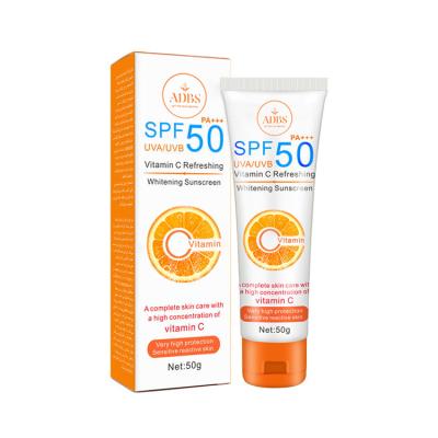 China 2022 Wholesale Transparent Sunscreen China Supplier Serum Vc Sunscreen 50G for sale