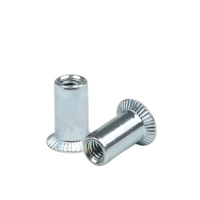 China Heavy Industry Aluminum Metric Stainless Steel M6 Rivet Nut Set For Housing And Panels for sale