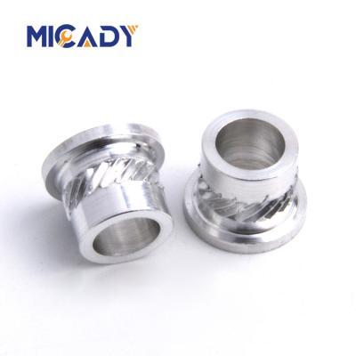 China Heavy Industry Manufacturers CL600 CL800 Type Knurled Nut Bushing Plastic Cold Pressed Pressure Limiting Spacer Bushing for sale