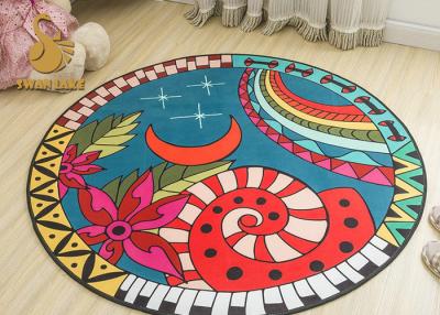 China Indoor Outdoor Round Entrance Rugs Sound Reduction For Hotels / Office Buildings for sale