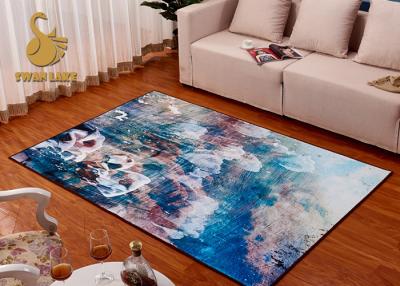 China Anti Flammability Modern Floor Rugs For Bedroom Living Room Various Pattern for sale