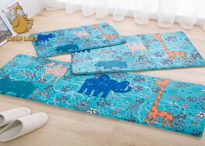 China 100% Polyester Cartoon Kids Floor Rugs Carpet For Living Room / Hotel Room for sale