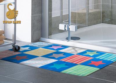 China Custom Outdoor Anti Slip Area Rugs For Indoor Mats With PVC Coated Dots for sale