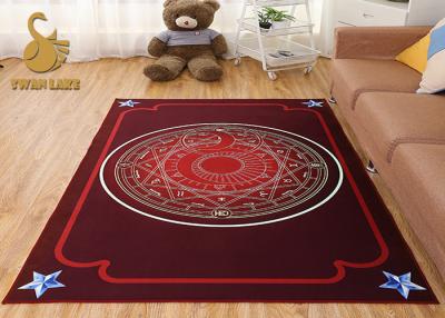 China Economical 3D Printed Floor Custom Needle Punched Nonwoven Printed Area Rugs for sale