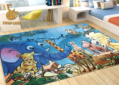 China 3D Digital Print Soft Area Carpet For Children's Playrooms Mildew Proof for sale