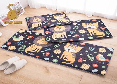 China Breathable 100% Polyester Indoor Floor Carpet / Childrens Area Rugs for sale