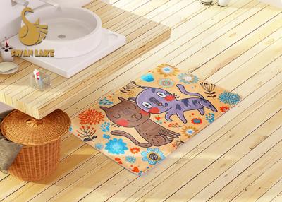 China 3d Printing Kids Floor Rugs With Non-slip Backing / Childrens Bedroom Mats for sale