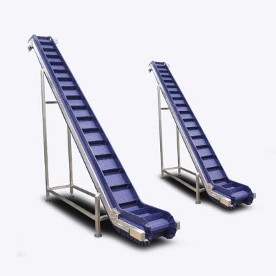 China PU Heat Resistant Belt Conveyor Machine Lift Conveyor System For Food Candy Nuts Fruit Meat Making for sale