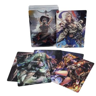 China Wholesale Anime Paper Creative Character Entertainment Flash Card Games Customize Custom Cards Printing for sale