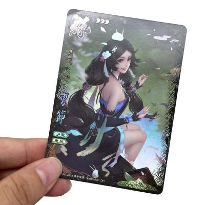 China High quality and low price custom card game card game graphic printing design model animation paper maker for sale