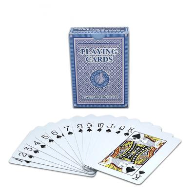 China Poker Paper Low Price Factory Direct Cut Card Factory Custom Printing Perfect Playing Cards for sale