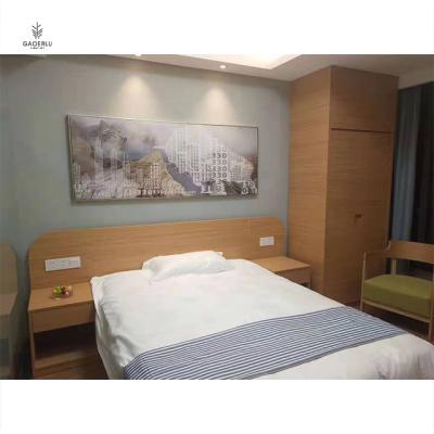 China 2021 Star Modern Commercial Hotel Furniture Wooden Hotel Bedroom Furniture for sale