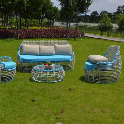 China Courtyard Sofa Outdoor Furniture Garden Nice Outdoor Furniture Garden Wicker Sofa for sale