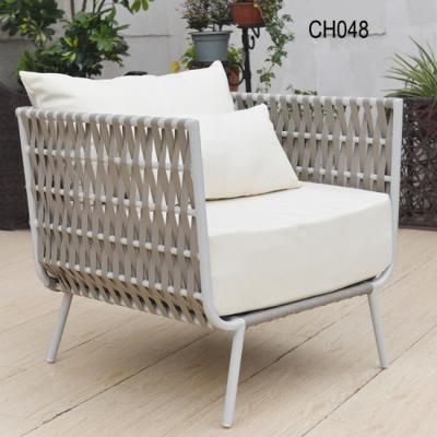 China Outdoor Custom Furniture Garden Furniture Outdoor Modern Round Rattan Wicker Dining Chair for sale