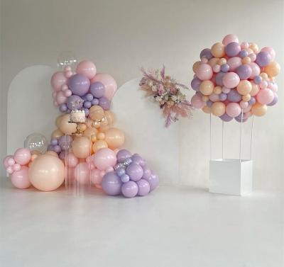 China Colorful Latex Macaron Colors Mermaid Theme Balloon Arch Garland Kit for Girl Birthday Baby Shower Party Garden Birthday Decoration for sale