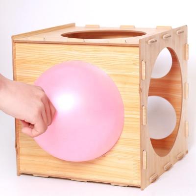 China Wooden and Plastic Balloon Wood Plastic Measurer for sale