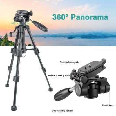 China JEIFN Q100 Tripod Use Desktop Tripod Mini Tripod Desktop Vlog Stand Camera Holder Smartphone for sale